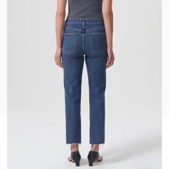AGOLDE Kye Mid Rise Straight Leg Jeans
